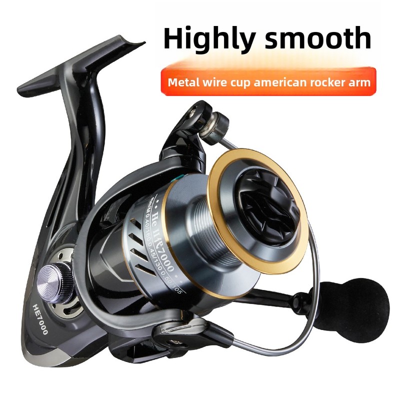 Ice Fishing Reel - Ağır hizmet tipi Amerikan tarzı kranklı