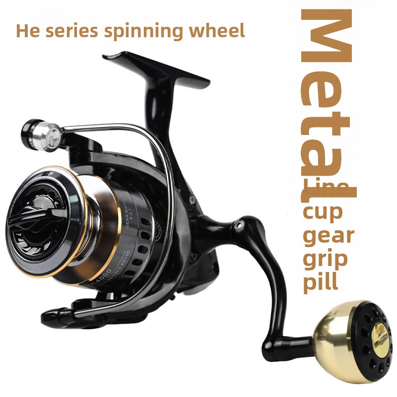 Ice Fishing Reel - Tamamen Metal Uzun Mesafe Atışlı Spinning