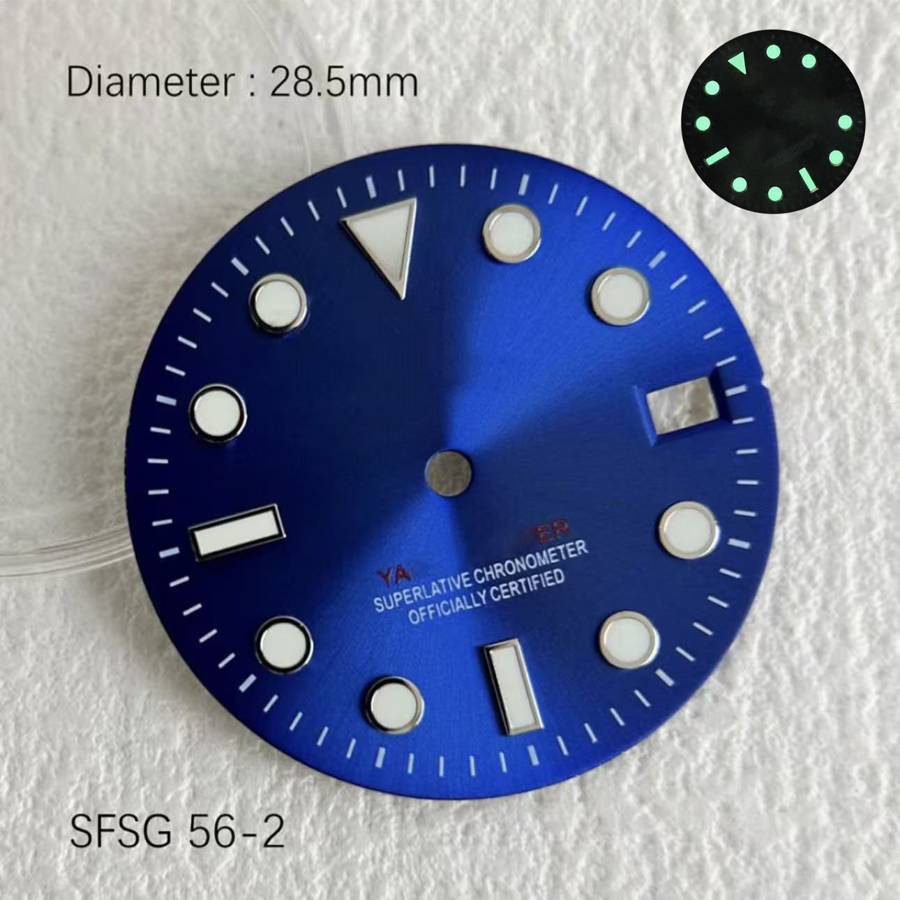 Hot SUB 28.5mm NH35 Yeşil Işık - Reel Case incelemesi ve fiyatı