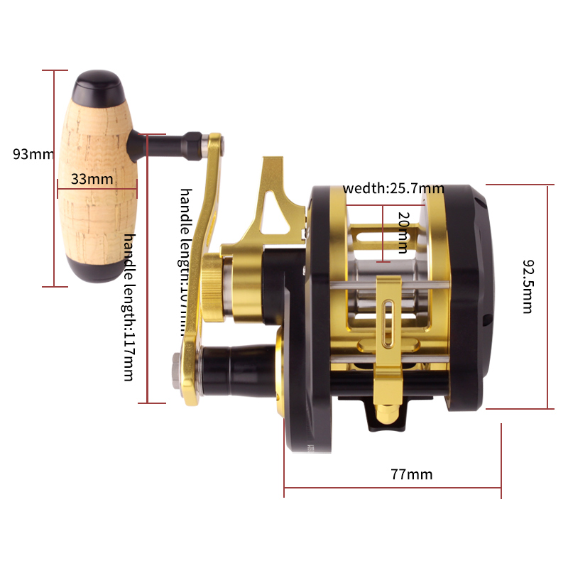 RUKE Metal Makara Yavaş Jiggin - Reel Drag Knob incelemesi ve fiyatı